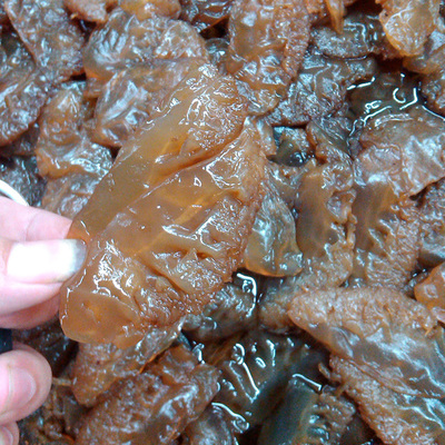 寶舜食品寧波特產舟山海鮮優級野生三礬海蜇頭500g皮非干貨即食品